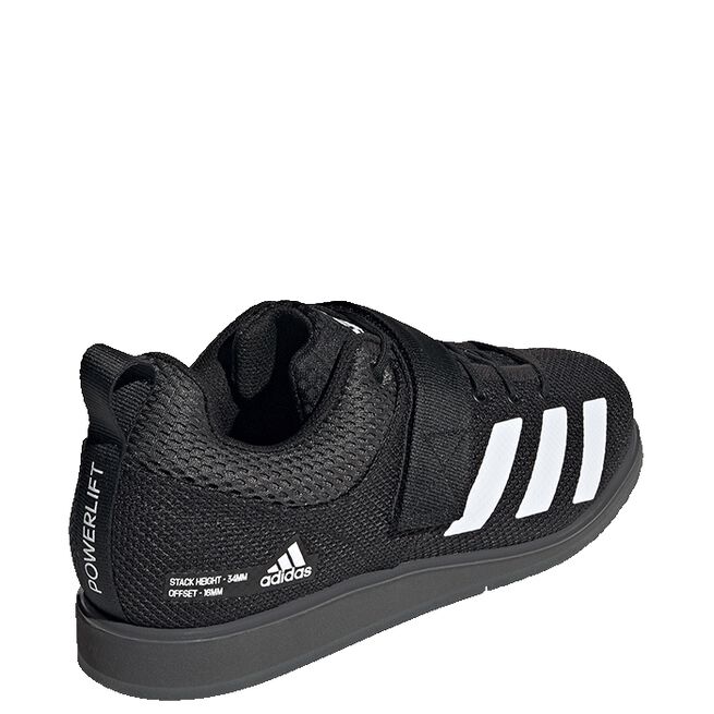 Adidas Powerlift 5,  Black/White/Grey, 40 2/3  Powerlift 5 Skor Svart Vit Grå