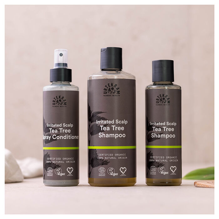 Schampo Tea Tree F&ouml;r Irriterad H&aring;rbotten 500 ml