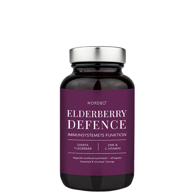 Elderberry Försvar 60 kapslar  Elderberry Försvar 60 kapslar