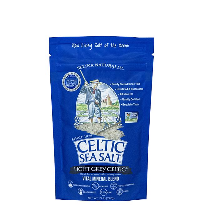 Celtic Sea Salt, Light Grey Celtic, 227 g 