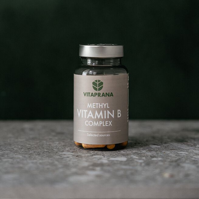 Methyl Vitamin B complex, 50 caps  Metyl Vitamin B-komplex 50 kapslar