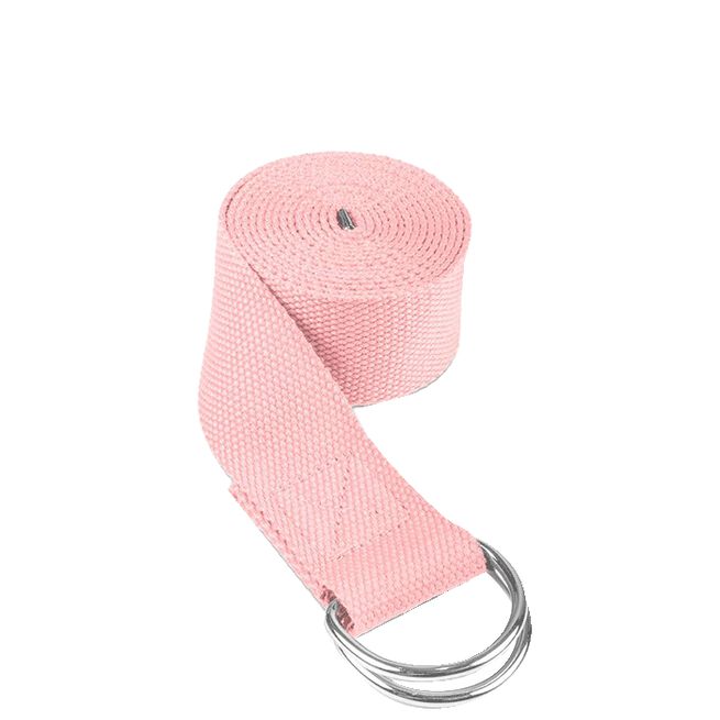 Gymstick Vivid Yoga Strap, Pink Vivid Yogamattrem Rosa