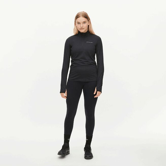 Röhnisch Light Thermo Half Zip Black Light Thermo Half Zip, Black