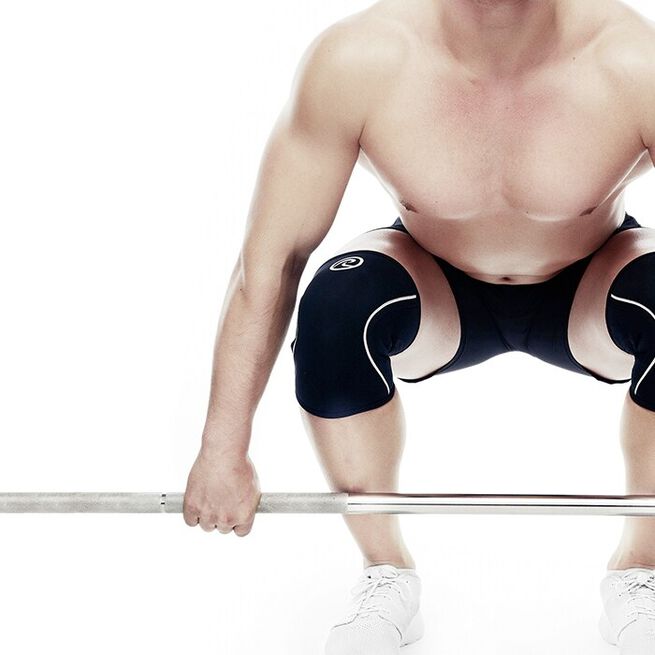 RX Knee Sleeve, 7mm, Black, L  RX Knee Sleeve, 7mm, Black