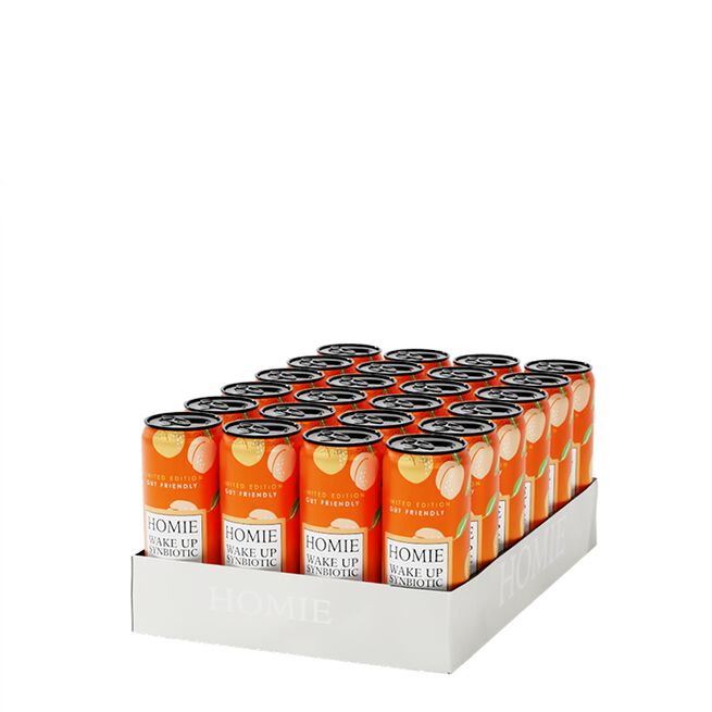 24 x Homie Synbiotic Peach nectarine 24 x Homie Synbiotic Peach nectarine
