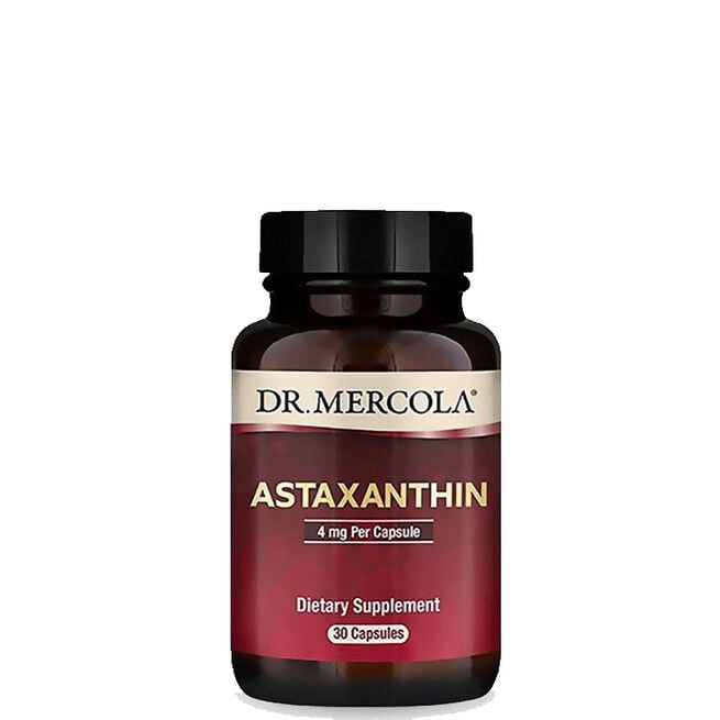 Dr. Mercola Astaxantin, 4 mg Astaxantin 4 mg 30 kapslar