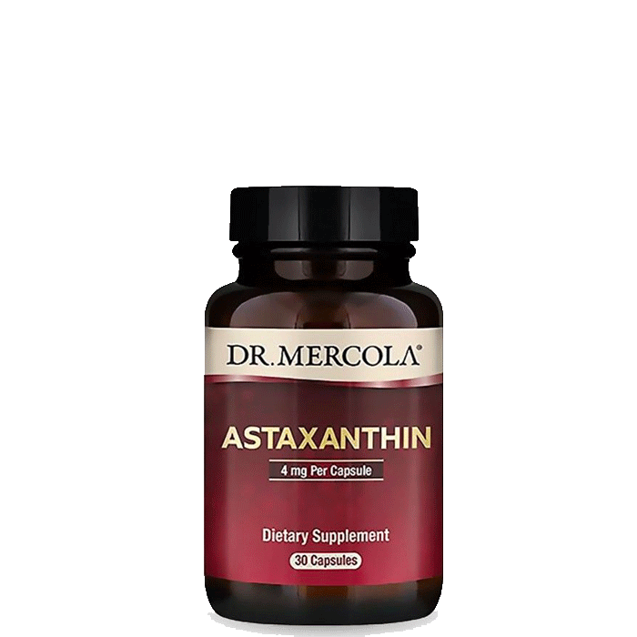 Dr Mercola Astaxantin 4 mg 30 kapslar