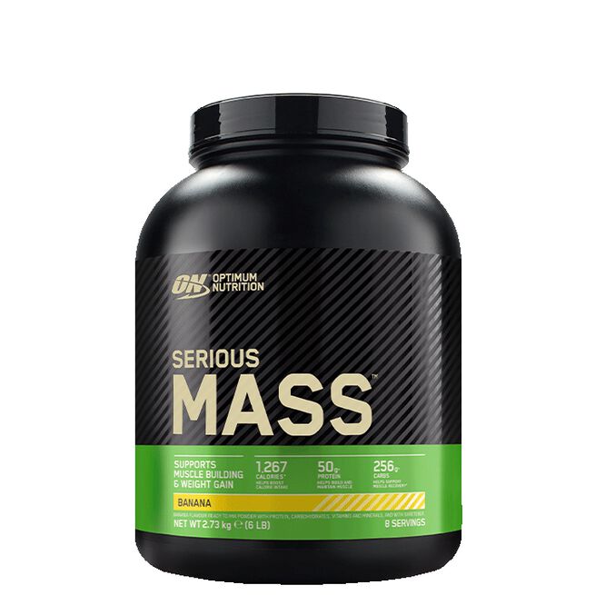 Optimum Nutrition, Serious Mass, 2727 gram, Banana Serious Mass Gainer 2,7 kg Banana
