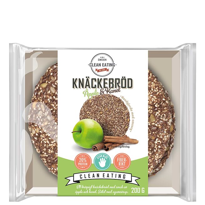Knäckebröd Äpple & Kanel 200 g Knäckebröd Äpple & Kanel 200 g