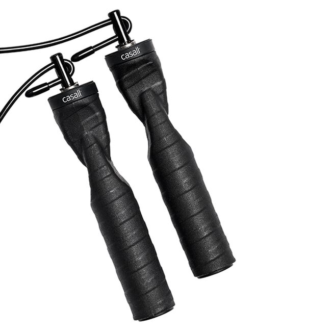 Casall Steel Wire Speed Rope Black Steel Wire Hopprep Svart