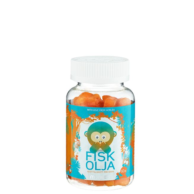 Fiskolja 60 tuggtabletter  Fiskolja 60 tuggtabletter