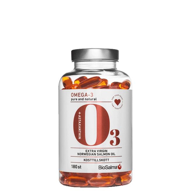 Omega-3 Salmon Oil 1000mg 180 kapslar Omega-3 Salmon Oil 1000mg 180 kapslar