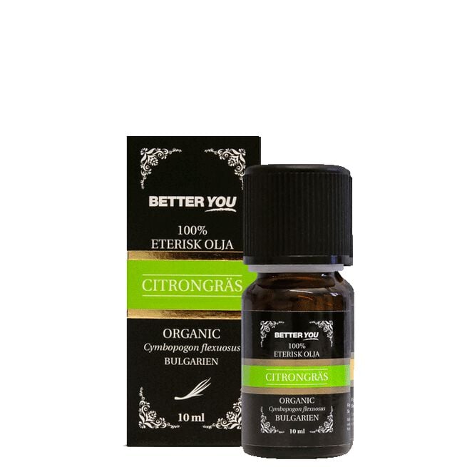 Citrongräsolja EKO Eterisk, 10 ml Better You Eterisk Citrongräsolja 10 ml