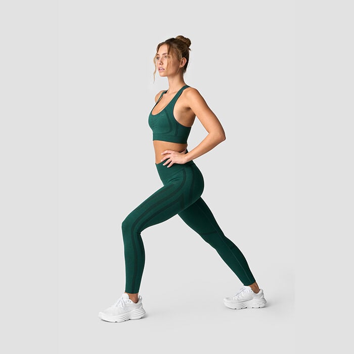 Rush Seamless Sport-bh M&ouml;rkgr&ouml;n