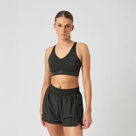 Borg Mid v Support Sports Bra, Peat, S  Mid Support Sport-bh Peat