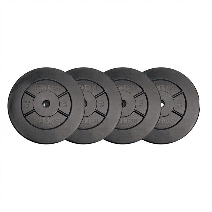 Viktskivor Paket 20 kg 25 mm 4 x 5 kg