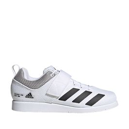 Adidas Powerlift 5, White/Black/Grey, 36  Powerlift 5 Skor Vit Svart Grå