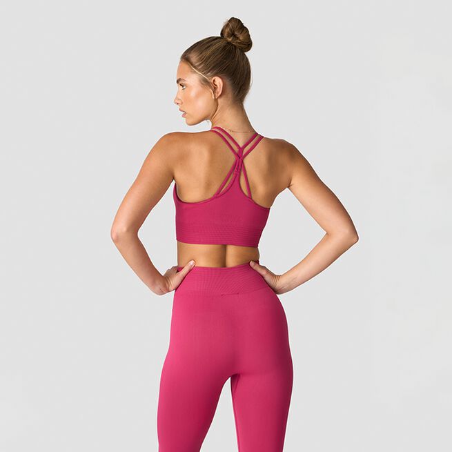 ICIW Define Seamless Sports Bra, Dark Pink Define Seamless Sport-bh Mörkrosa