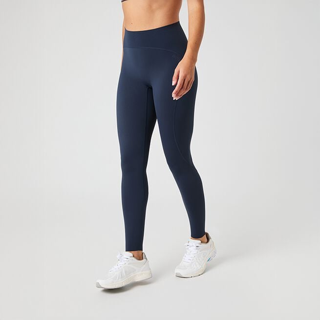 Borg Sleek Tights, Outerspace, L Sleek Träningstights Grå