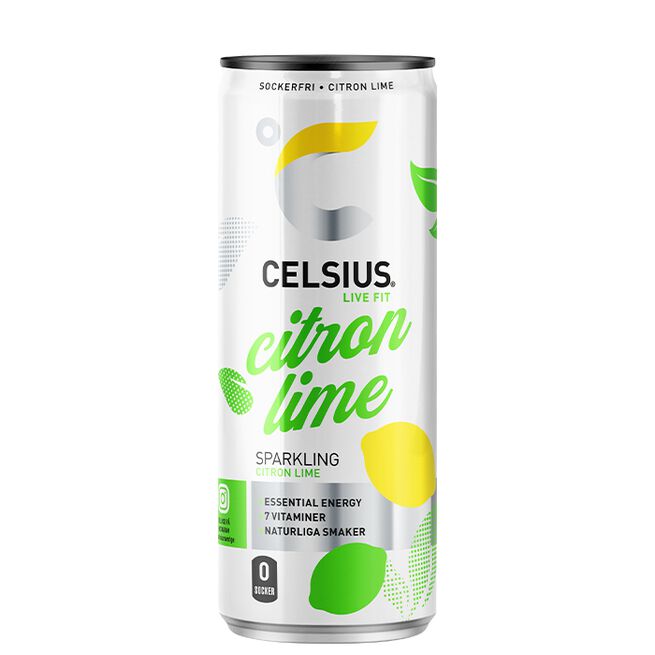 Celsius, 355 ml, Citron Lime