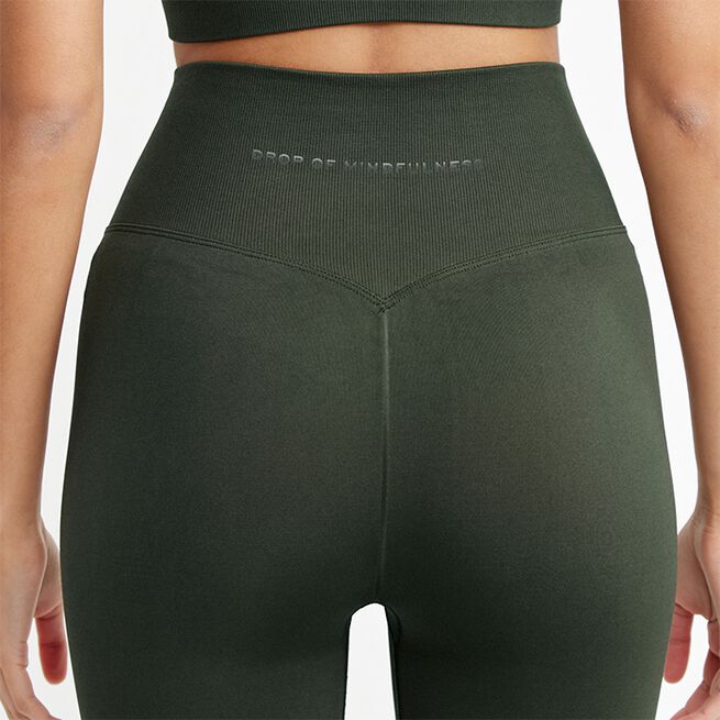 Signature Seamless Tights, Dark Green, XS  Träningstights Mörkgrön