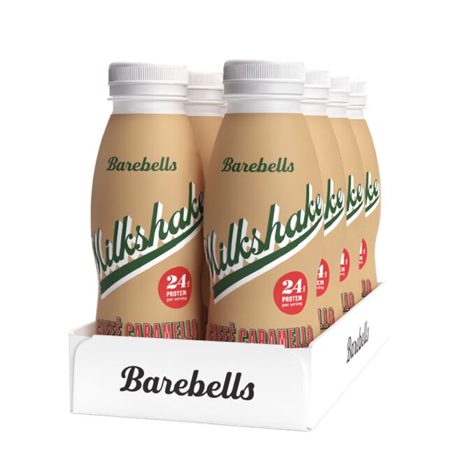 8 x Barebells Protein Milkshake, 330 ml, Caffé Caramello 8 x Barebells Protein Milkshake, 330 ml Caffé Caramello