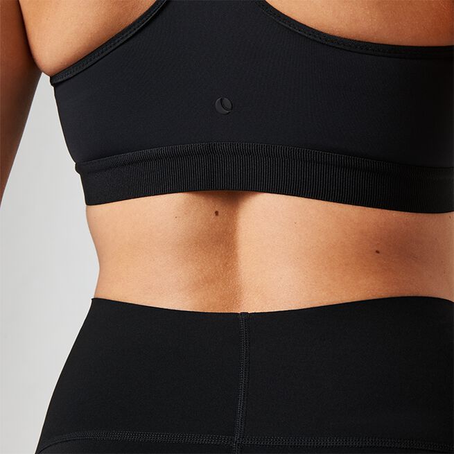 Borg Low Support Sports Bra, Black Beauty, L  Borg Low Support Sport-bh Svart