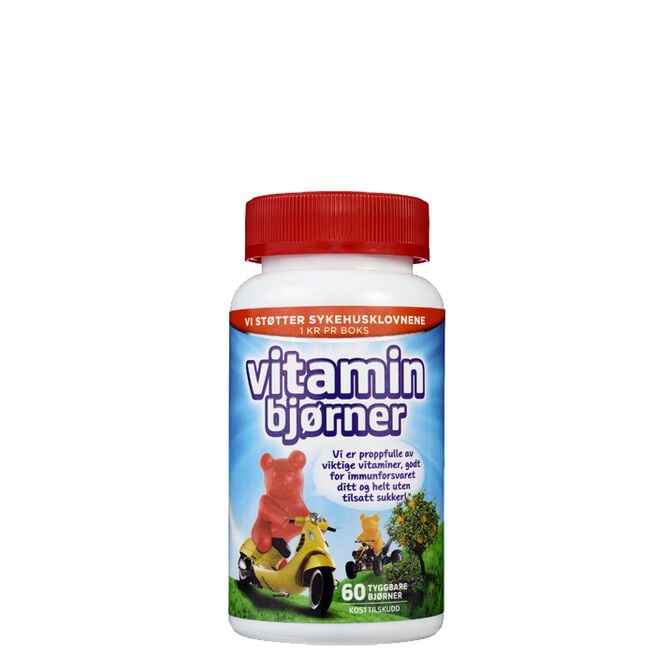 Vitaminbjörnar 60 tabletter Kort datum Vitaminbjörnar 60 tabletter Kort datum