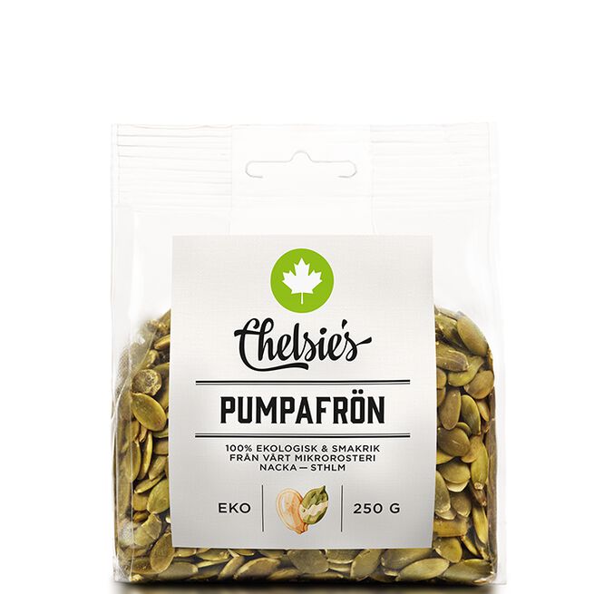 Chelsies Organic Gourmet Products Pumpafrön 250 g Pumpafrön 250 g