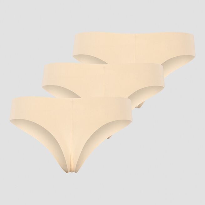 ICANIWILL Soft Thong 3-pack, Beige