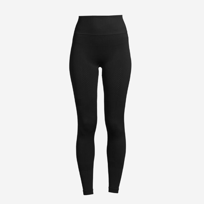 Casall Seamless Blocked Tights Black Essential Block Seamless High Waist Tights, Black
