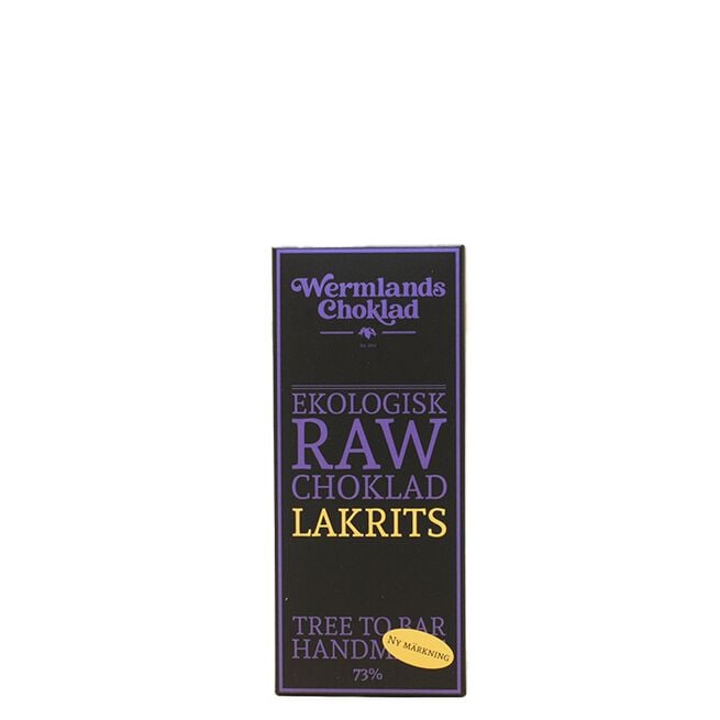 Raw Ekologisk Choklad Lakrits 50 g Raw Ekologisk Choklad Lakrits 50 g