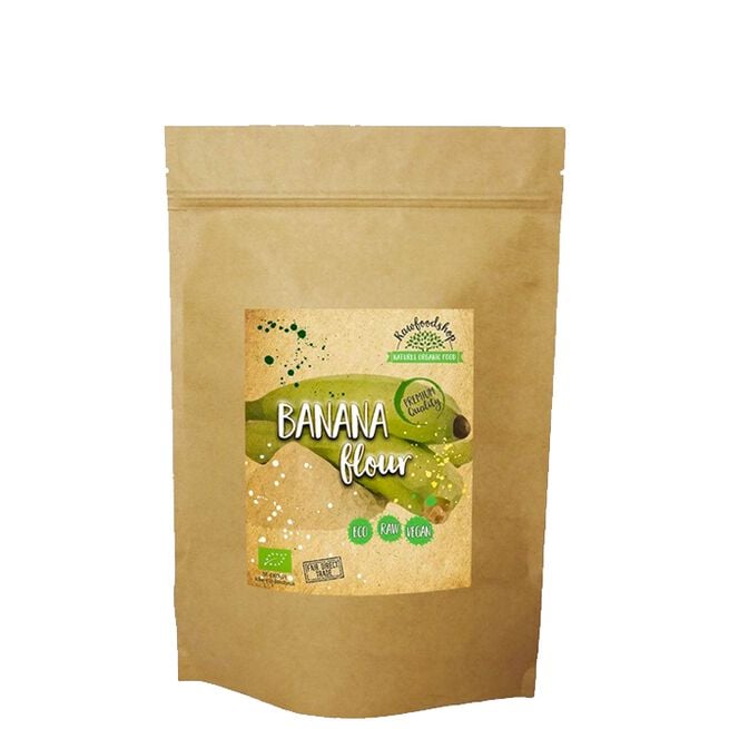 Bananmjöl EKO 500 g RawfoodShop Bananmjöl Ekologisk 500 g
