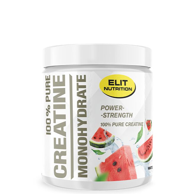 ELIT 100% Pure Creatine monohydrate, 300 g, Watermelon ELIT 100% Pure Kreatin Monohydrat 300 g Watermelon