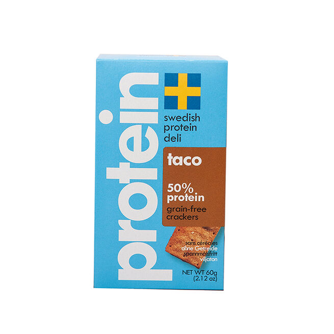 Swedish Protein Deli Taco 60 g Swedish Protein Deli Knäckebröd 60 g Taco