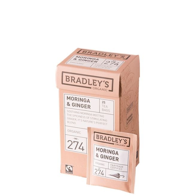 Bradley´s Te Moringa Ingefära 30 g Te Moringa Ingefära 30 g