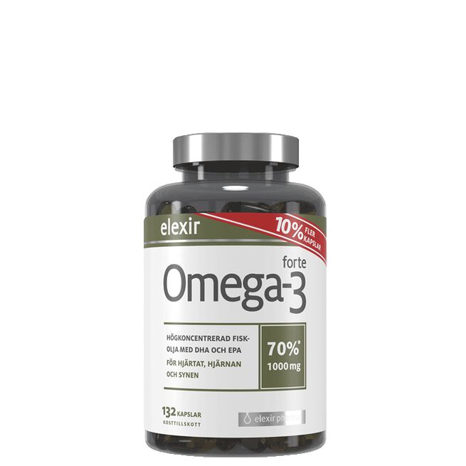 Omega-3 forte 1000 mg 132 kapslar Omega-3 Forte 1000 mg 132 kapslar