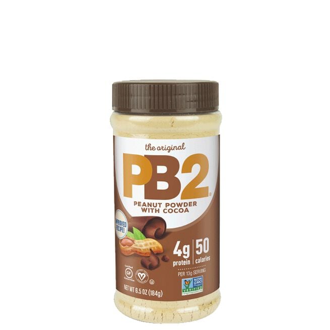 PB2 Powdered Peanut Butter, 184 g, Chocolate flavor PB2 Jordnötssmörspulver 184 g Choklad Chocolate