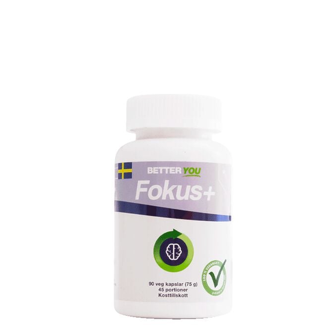 Fokus Plus, 90 kaps Better You Fokus Plus 90 kaps