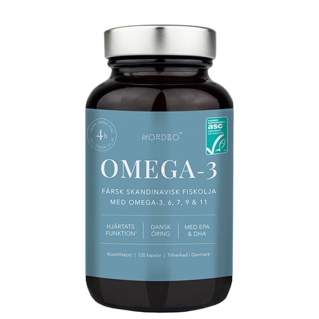 Nordbo Omega-3 ASC Omega-3 ASC 120 kapslar