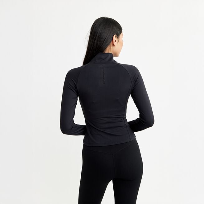 Butter Soft Zip Cardigan, Black, XS  Zip Cardigan Svart