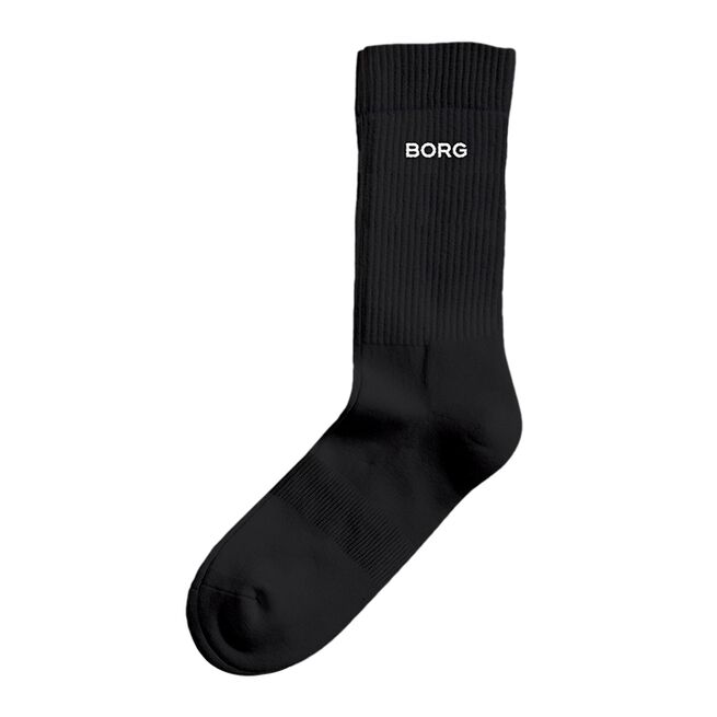 Björn Borg 3-Pack Essential Crew Sock, Multipack Essential Träningsstrumpor Svart