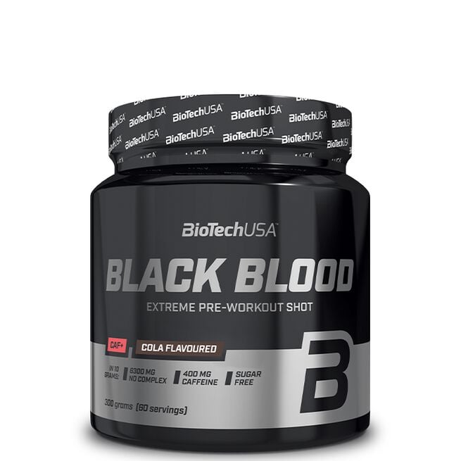 Black Blood CAF+, 300 g, Cola Black Blood CAF+ PWO 300 g Cola