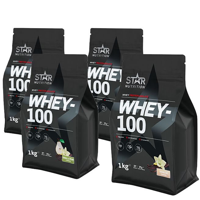 Star nutrition whey-100 protein pulver