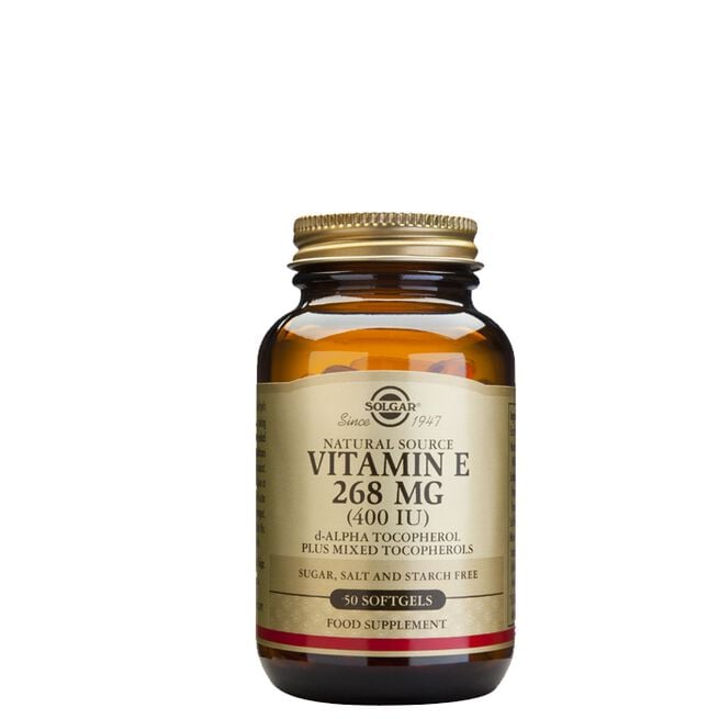 Vitamin E 400 IU 50 kapslar E-Vitamin 400 IU 50 mjuka kapslar