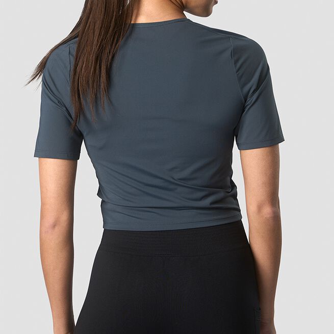 ICIW Charge Cropped Mid Sleeve, Winter Teal Charge Cropped Mid Sleeve, Winter Teal