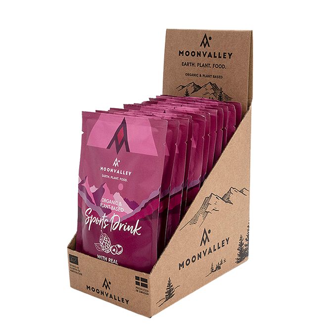 12 x Ekologisk Sportdryck Blueberry & Raspberry 45 g 12 x Ekologisk Sportdryck pulver 45 g Blueberry & Raspberry