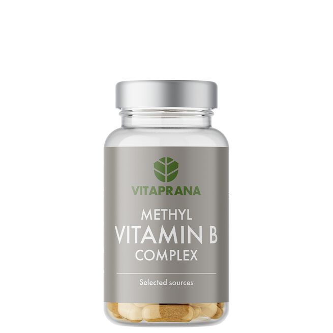 Methyl Vitamin B complex, 50 caps  Metyl Vitamin B-komplex 50 kapslar