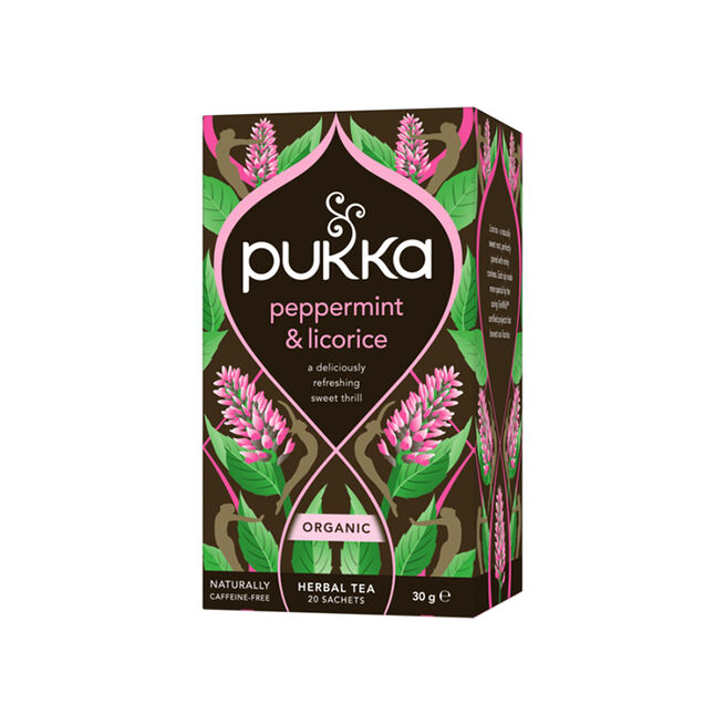 Pukka Örtte Peppermint & Licorice EKO 20 st Örtte EKO 20 st Peppermint & Licorice