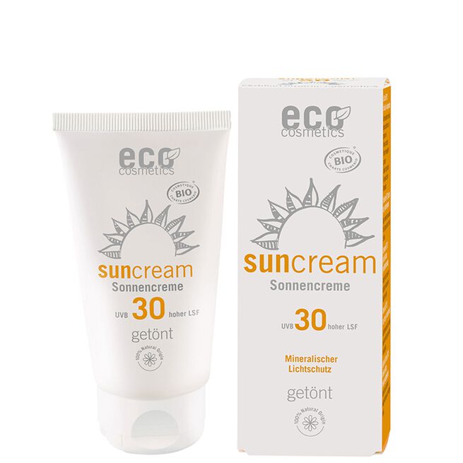 Eco Cosmetics Solkräm Tonad SPF 30 75 ml